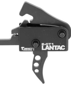 LanTac ECT-1 AR Single Stage Curved Trigger 3.5lb Pull Weight - 01LPECT1C